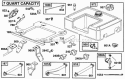 Fuel Tank Grp Diagram and Parts List for  Briggs and Stratton